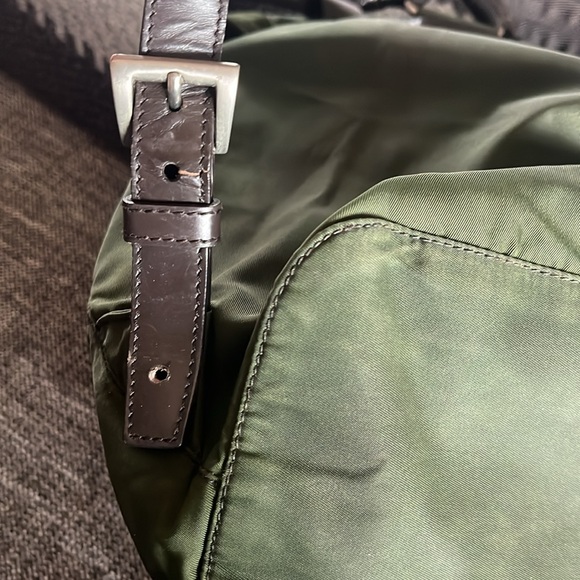 Prada nylon backpack dark green - Picture 14 of 16